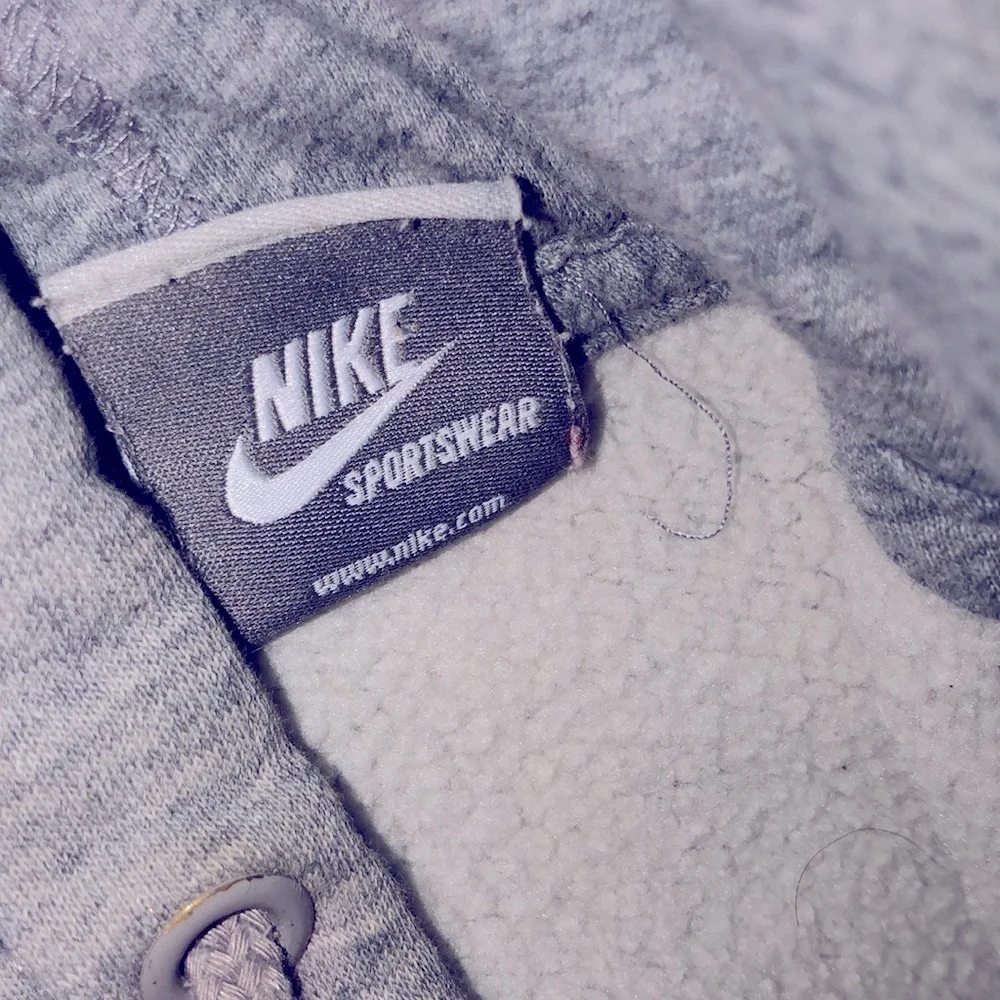Nike sportswear grey hooded sweatshirt size medium